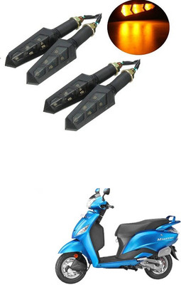 PRTEK Front, Side LED Indicator Light for Hero Maestro(Orange)