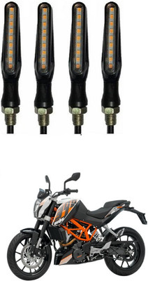 PRTEK Front, Side LED Indicator Light for KTM Duke 390(Orange)