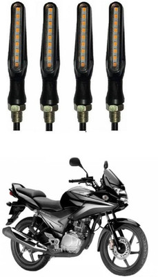 PRTEK Front, Side LED Indicator Light for Honda CBF(Orange)