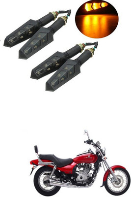 PRTEK Front, Side LED Indicator Light for Bajaj Avenger 220 DTS-i(Orange)