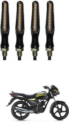 PRTEK Front, Side LED Indicator Light for TVS Star City(Orange)