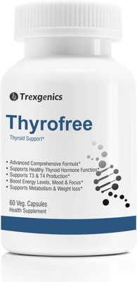 Trexgenics THYROFREE Advanced & Comprehensive Support(60 Veg. Caps)(60 No)
