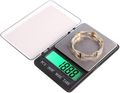 NIBBIN Weight + Pcs Count Digital Electronic Weighing Scale Weighing Scale(Black)