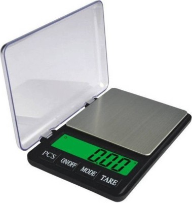 NIBBIN Compact 600gm Weighing Scale . (Black, Silver) 1GM TO 600gm Weighing Scale(Black)