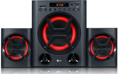 LG LK72B, Deep Bass, Bluetooth, USB, SD Card and FM Radio 40 W Bluetooth Home Theatre(Black, 2.1 Channel)