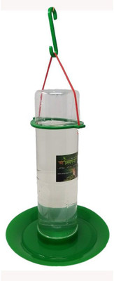 AMIJIVDAYA Large Water Feeder for Birds Window Bird Feeder Bird Feeder(Green)