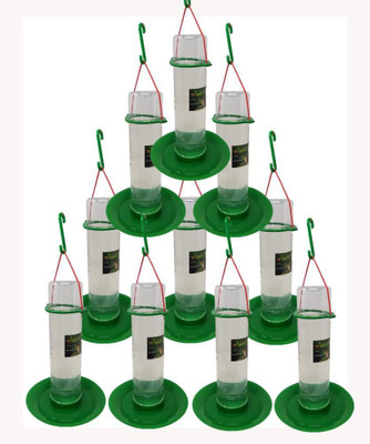 AMIJIVDAYA Large Water Feeder for Birds Window Bird Feeder Bird Feeder(Green)
