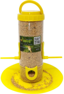 AMIJIVDAYA Medium Orange Bird Feeder Window Bird Feeder Bird Feeder(Green)