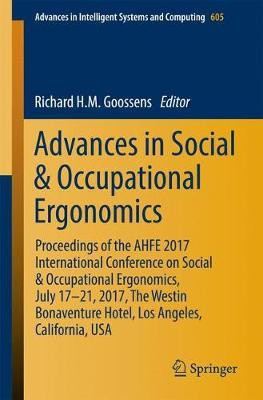 Advances in Social & Occupational Ergonomics(English, Paperback, unknown)