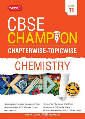 Cbse Champion Chapterwise-Topicwise - Chemistry Class 11(English, Paperback, unknown)