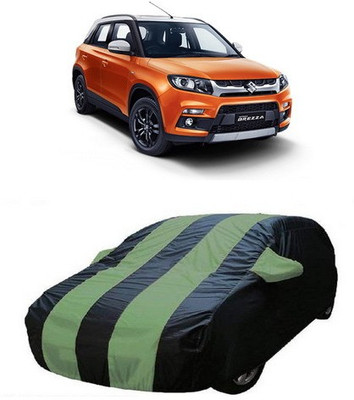 XGuard Car Cover For Maruti Suzuki Vitara Brezza (With Mirror Pockets)(Green)