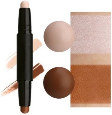 MYEONG Waterproof Contour Highlight Makeup Concealer Stick  Concealer(Beige, Brown, 8 g)