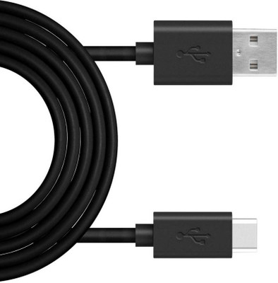 Webilla USB Type C Cable 2 A 1.2 m C Type Data Cable Fast Charging(Compatible with All C-Type Smart Phone, Black, One Cable)
