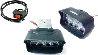 Auto Hub LED Fog Light for Universal For Bike