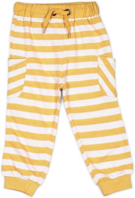 DONUTS Track Pant For Boys(Yellow, Pack of 1)