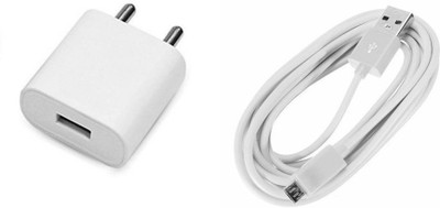Webilla Wall Charger Accessory Combo for Samsung Galaxy J4 Plus(White)
