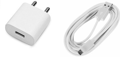 Setster 5 W 3.1 A Wall Charger for Mobile with Detachable Cable(White, Cable Included)