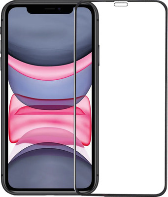 Karpine Edge To Edge Tempered Glass for Apple iPhone 11(Pack of 1)