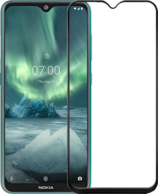 Karpine Edge To Edge Tempered Glass for Nokia 7.2(Pack of 1)