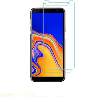 Spinzzy Tempered Glass Guard for Samsung Galaxy J4 Plus(Pack of 2)