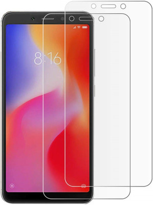 Maxpro Tempered Glass Guard for Mi Redmi 6A(Pack of 2)