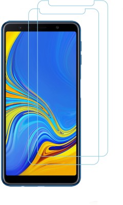 Spinzzy Tempered Glass Guard for Samsung Galaxy A7 2018 Edition(Pack of 2)