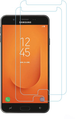 Maxpro Tempered Glass Guard for Samsung Galaxy J7 Prime(Pack of 2)