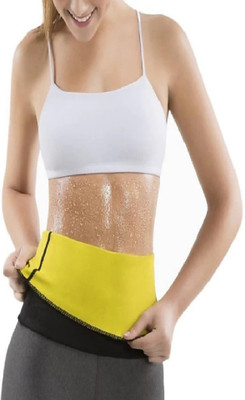 ABS New modal high Quality slimming sweat waist beltand orginal quality11 Slimming Belt(Black)