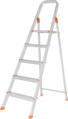 Flipkart SmartBuy 5 Step Aluminium Ladder With 6 Years Warranty Aluminium Ladder  (With Platform)