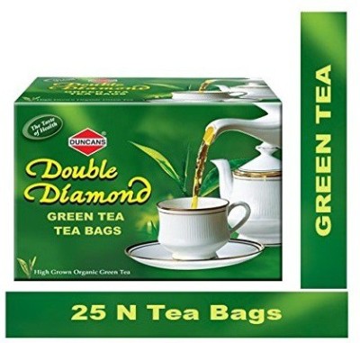 Duncans Double Diamond Green Tea Bags Box(25 Bags)