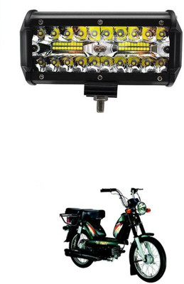 PRTEK Fog Light/Led bar/Work Light White 120 Watts Univers Fog Lamp Motorbike LED for TVS (12 V, 120 W)(XL HD, Pack of 1)
