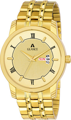 Aglance AG 1774YM02G DATE & DAY WITH LONG LAST GOLD PLATED WATCH FOR MEN AG 1774YM02G DATE & DAY WITH LONG LAST GOLD PLATED WATCH FOR MEN Analog Watch  - For Men