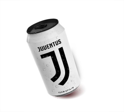 Tee Mafia Juventus Logo 03 350 ml Water Bottle(Set of 1, White)