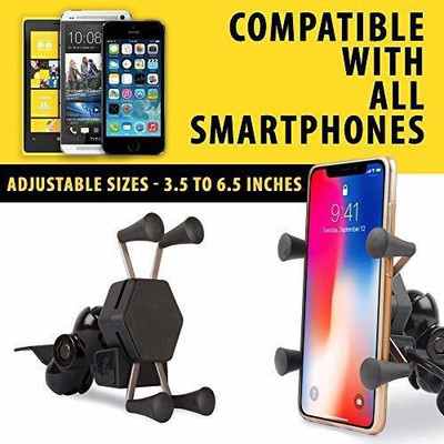 acube mart Bike Mobile Holder(Black)
