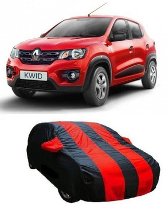 AUTO STAR Car Cover For Renault Kwid (With Mirror Pockets)(Red, Blue)