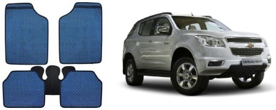 Autofetch Rubber Standard Mat For  Chevrolet Trailblazer(Blue)