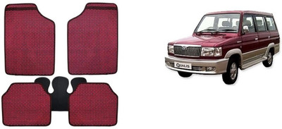 Autofetch Rubber Standard Mat For  Volkswagen Polo Cross(Red)