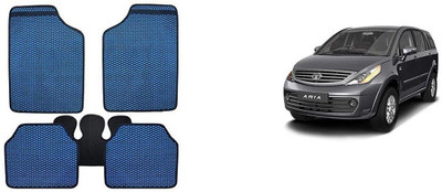 Autofetch Rubber Standard Mat For  Tata Aria(Blue)