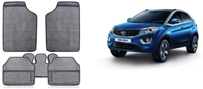 Autofetch Rubber Standard Mat For  Tata Nexon(Grey)