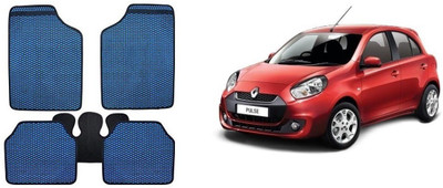 Autofetch Rubber Standard Mat For  Renault Pulse(Blue)