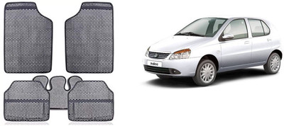Autofetch Rubber Standard Mat For  Tata Indica(Grey)