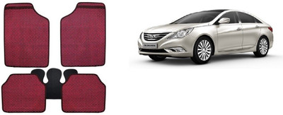 Autofetch Rubber Standard Mat For  Renault Duster(Red)