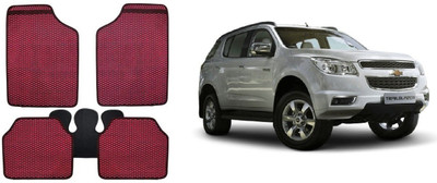 Autofetch Rubber Standard Mat For  Renault Pulse(Red)
