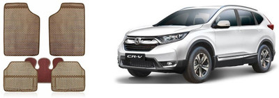 Autofetch Rubber Standard Mat For  Honda CR-V(Beige)