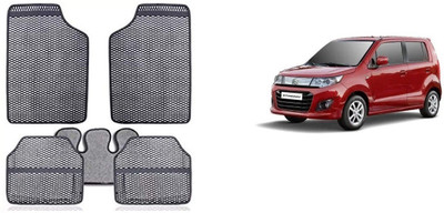 Autofetch Rubber Standard Mat For  Maruti Suzuki WagonR Stingray(Grey)