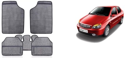 Autofetch Rubber Standard Mat For  Tata Indigo CS(Grey)