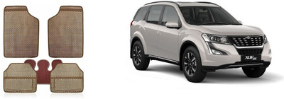 Autofetch Rubber Standard Mat For  Mahindra XUV(Beige)