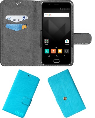 ACM Flip Cover for Yu Yureka(Blue, Cases with Holder, Pack of: 1)