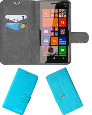 ACM Flip Cover for Microsoft Nokia Lumia 930(Blue, Cases with Holder, Pack of: 1)