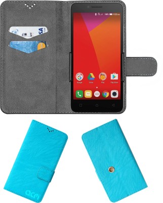 ACM Flip Cover for Lenovo A6600 Plus(Blue, Cases with Holder, Pack of: 1)